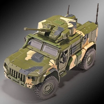 1/32 alloy tiger armored vehicle model typhoon off-road vehicle acousto-optic - Image 1 of 4