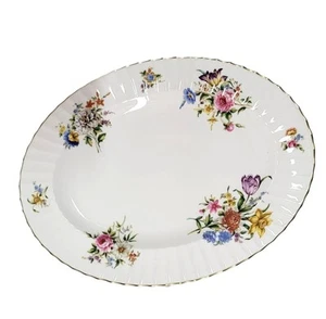 Royal Worcester Roanoke Oval Serving Platter 15" Floral Pattern China JH1755 - Picture 1 of 6