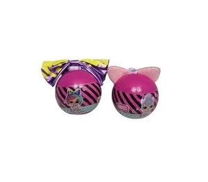 LOL. Surprise Scrunchies Sequins with Cat Ears and Bow Set Of 2 New Sealed - Picture 1 of 4
