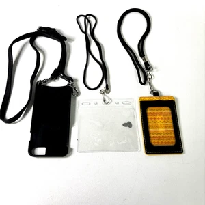 Lanyards 2 For ID Badges and 1 For Cellphone - Picture 1 of 6