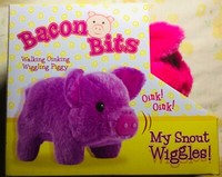 bacon bits pig toy