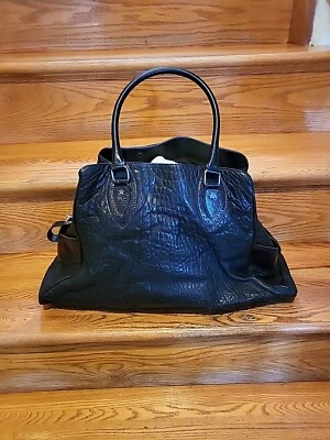 Auténtico Bolso Fendi Du Jour Star Azul Oscuro Cuero Suave Bolso de Hombro Foto 1 de 4