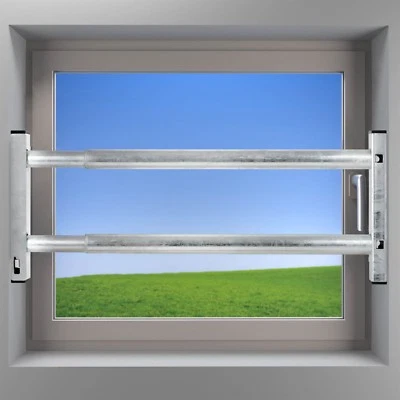 Fenstersicherung Türsicherung Einbruchschutz mit Schloss, 2Fach, 1000-1700mm Tür - Bild 1 von 4