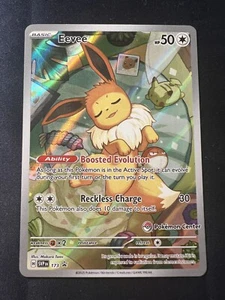 Eevee 173 SVP Pokemon Center Stamped Pokemon Prismatic Evolutions ETB Promo NM - Picture 1 of 7