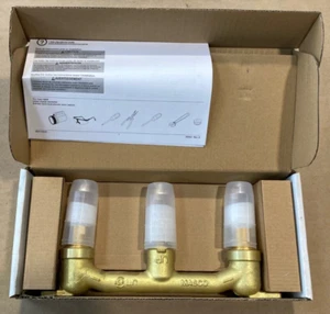 Delta 8" Two Handle Wall Mount Lavatory/Tub Filler Rough Only, New! - Picture 1 of 3