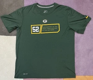 Nike Dri-Fit NFL Green Bay Packers Engineered Clay Matthews #52 Shirt size LARGE - Picture 1 of 6