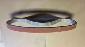 ¡CINTURONES DE LIJADO DE CERÁMICA PREMIUM DE 1"" X 30"" ¡10 PAQUETES! ¡ELIGES LOS GRANOS! - Imagen 1 de 3