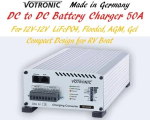 LiFePO4 Lithium B2B 12V-12V DC to DC Battery Charger Booster Charging Converter - Picture 1 of 6