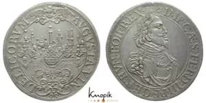 Augsburgo, ciudad, Taler 1642, vista de la ciudad, Forster 292, 28,46 g., ss+ - Imagen 1 de 1