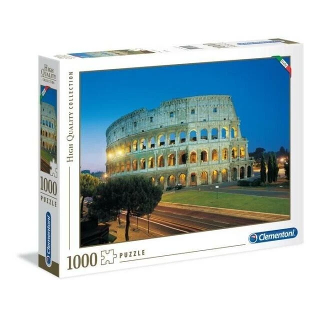 CLEMENTONI PUZZLE 1000 PEZZI HIGH QUALITY ROMA COLOSSEO 39457 - Immagine 1 di 1