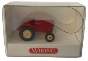 Wiking 8780121 HO Porsche Schlepper Tractor W/Farmer