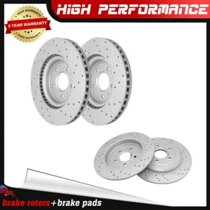 Rotores de freno de disco delanteros y traseros para Ford Explorer Ford Taurus Flex 2011-2019 - Imagen 1 de 6