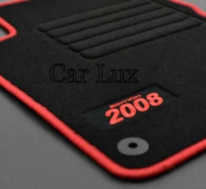 Alfombrillas Alfombras a medida PEUGEOT 2008 desde 2013- EDITON Velour tapis sol - Imagen 1 de 2