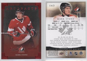 2013-14 Upper Deck Artifacts Team Canada Ruby /299 Mark Stone #143