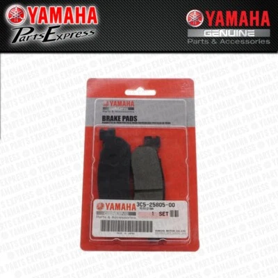 NEW 2001 - 2024 YAMAHA TW200 XT225 XT250 TRAILWAY OEM FRONT BRAKE PADS SET - Image 1 of 4