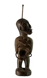 Nkisi Nkondi Figur - Nagelfetisch Kongo - Afrikanische Kunst - 269 - Bild 1 von 11