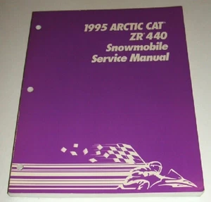 Arctic Cat 1995 Zr440 Service Manual Zr 440 Repair Shop - Picture 1 of 4