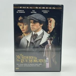 The Murders in the Rue Morgue DVD 2004 Full Screen Rebecca De Mornay Val Kilmer - Imagen 1 de 6