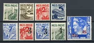 Nederlands Indië 317 - 325 postfris - Picture 1 of 1