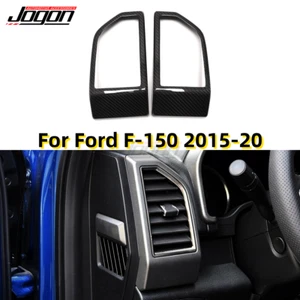 Panel de salida de ventilación de CA de consola de carbono real para Ford F150 F-150 Raptor 2015-20 - Imagen 1 de 15