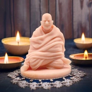 Neem Karoli Baba Idol 3 Inch Murti for Car Dashboard, Home , Pooja Room - Picture 1 of 4