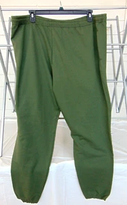 Athletic Works Men’s Joggers Sweatpants 3XL OLIVE Drawstring Pockets Stretch NWT - Picture 1 of 3