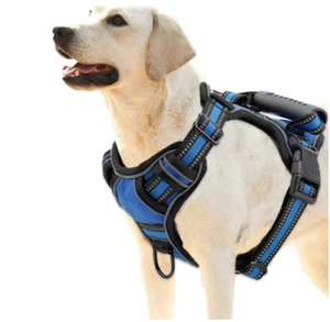 Dog Harness No Pull Breathable Reflective Vest with Handle For Small Large Dogs - Picture 1 of 15