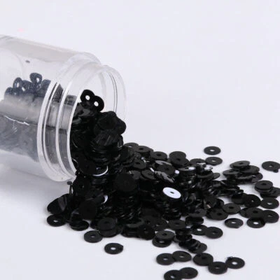 Vestido Plano Redondo Suelto Metálico Brillante Lentejuelas Costura Artesanía Boda 2-6mm Foto 1 de 4