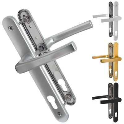 UPVC Door Handle Hoppe Roto 92mm 92PZ 200mm Fixings Double Glazing Pair Set - Image 1 of 4