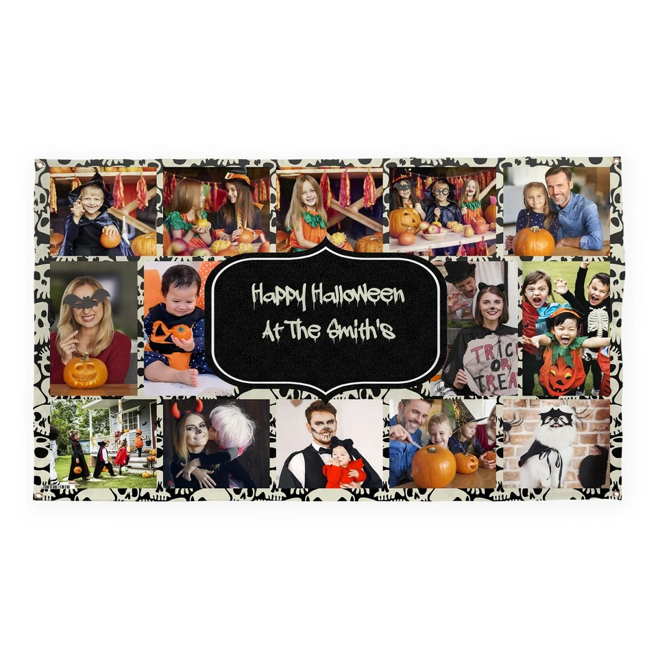 Halloween Decoration - Skull - 5 x 3 ft Banner - Image 1 of 1