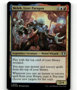 FOIL - MTG - Melek, Izzet Paragon 345 - Commander Masters - UC - Imagen 1 de 1