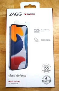 ZAGG Vetro Scudo Invisibile + Protezione Schermo Difesa Apple iPhone 13 Pro Max - Foto 1 di 2