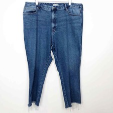 Good American Jeans Good Curve Cropped Plus Size 24 