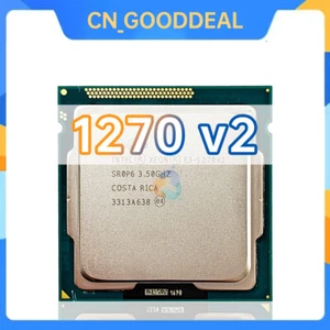 Intel Xeon E3-1270v2 SR0P6 3.5GHz 4C / 8T 8MB 69W LGA1155 CPU E3 1270 v2 - Picture 1 of 1