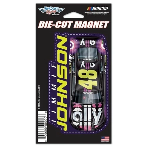 Jimmie Johnson Wincraft 2019 #48 Ally 3"x5.375" Magnet FREE SHIP Cover