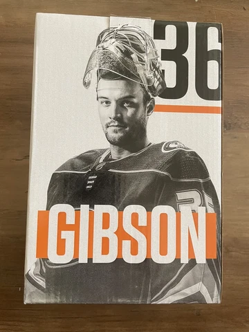 Anaheim Ducks John Gibson Collectible Bobblehead Cover