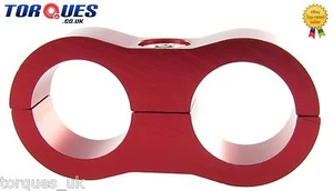 AN -10 (AN10 AN 10) 20mm Red Billet Hose Separator - Picture 1 of 1