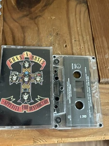 Guns N' Roses Appetite For Destruction Cassette Tape Tested And Working Rock - Picture 1 of 2