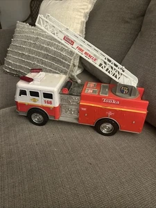 Tonka Fire Rescue Truck 168 Funrise 05329 Battery Operate Fire Lights Untested - Picture 1 of 8