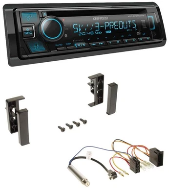 Kenwood Bluetooth USB CD MP3 DAB Autoradio für Audi A2 A3 8L 99-00 A4 B5 99-01 A - Bild 1 von 4