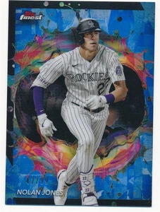 NOLAN JONES 2024 TOPPS FINEST BLUE REFRACTOR #234 RARE SP #42/99 MINT - Picture 1 of 2