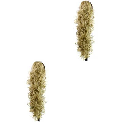  26-Zoll lange unordentliche Locken Klaue Clip Pferdeschwanz Extensions - Bild 1 von 4