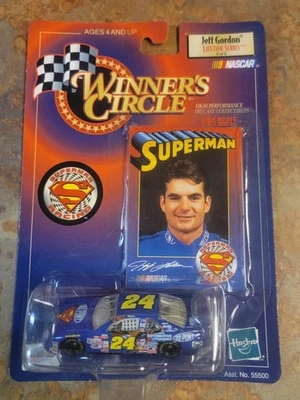 1999 Winners Circle 1/64 Lifetime Series Jeff Gordon #24 Superman Monte Carlo - Image 1 of 2