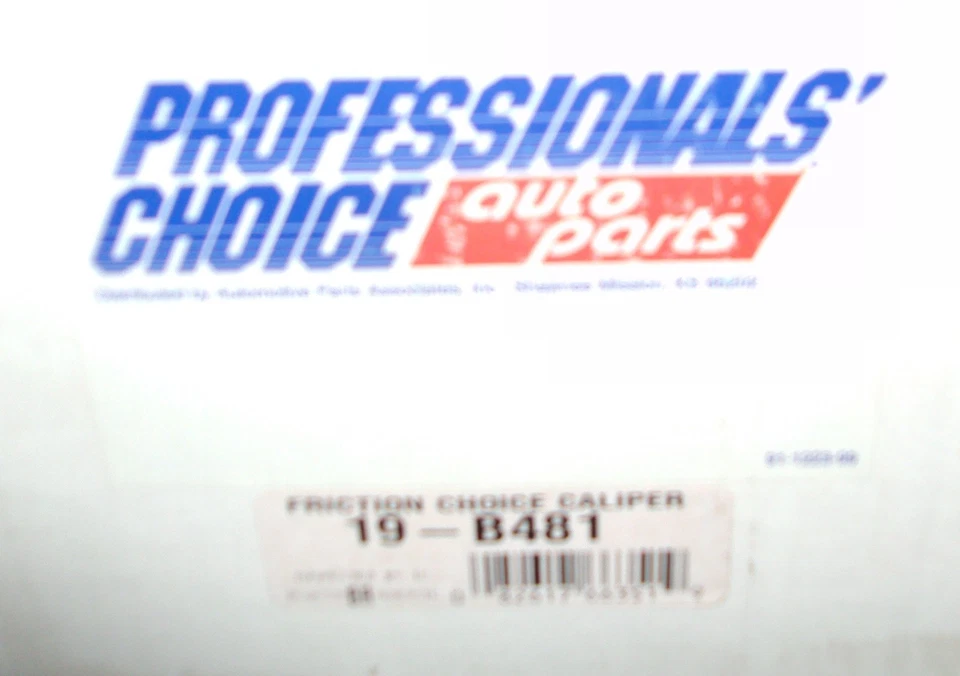 Pinza de freno de disco delantera, derecha - 19-B481 se adapta a Saab 99/900, 75-87 Foto 1 de 1