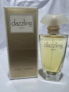 Eau de parfum para mujer Dazzling Gold de Estee Lauder 2,5 oz / 75 ml, descontinuado nuevo en caja - Imagen 1 de 3