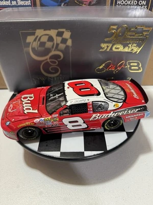 Dale Earnhardt Jr ELITE 8 Budweiser 57’ Chevy 50th Anniversary 2007 1/24 Diecast - Image 1 of 4
