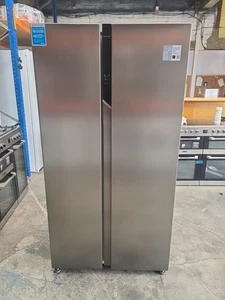 Candy CHSBSV5172EXKN 91cm Frost Free American Fridge Freezer Stainless Steel E - Picture 1 of 7