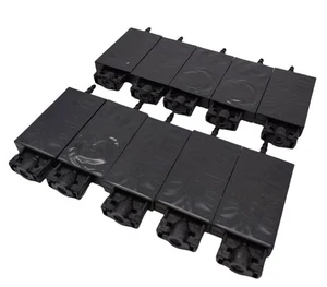 NUEVO 10 piezas Amortiguador de tinta de enchufe directo UV negro para Epson TX800 i3200 DX5 TX 800 - Imagen 1 de 6