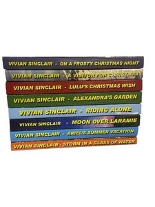 Vivian Sinclair Book Lot X 8 Virginia Lovers Triology Western Contemp/Romance WY - Imagen 1 de 6