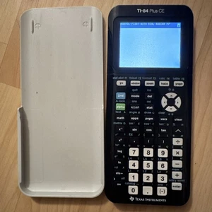 Texas Instruments TI-84 Plus CE Graphing Calculator - Black - Afbeelding 1 van 3